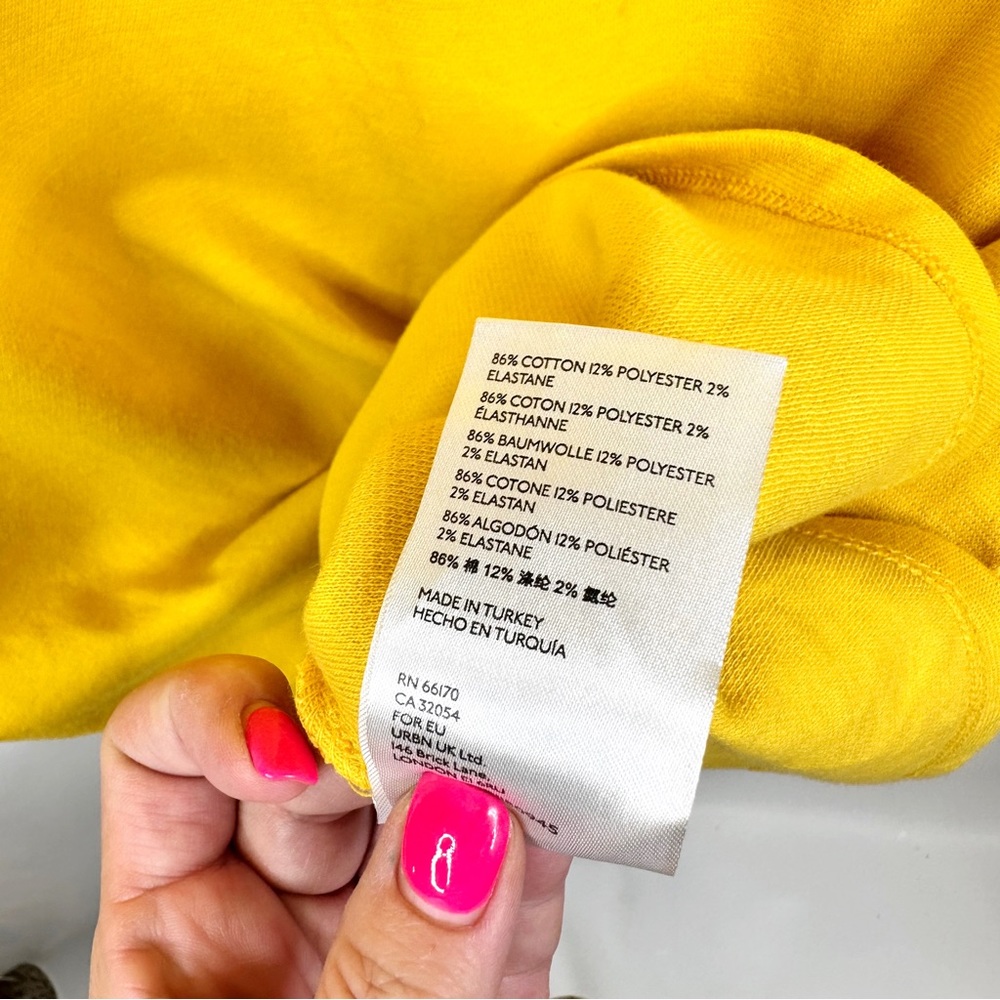 Anthropologie Saturday Sunday Sunny Day Puff Sleeve Tunic Dress Medium - Picture 12 of 15